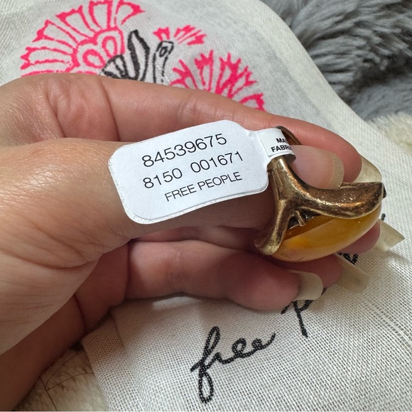 Free People Amber Gold Ring - Picture 4 of 5